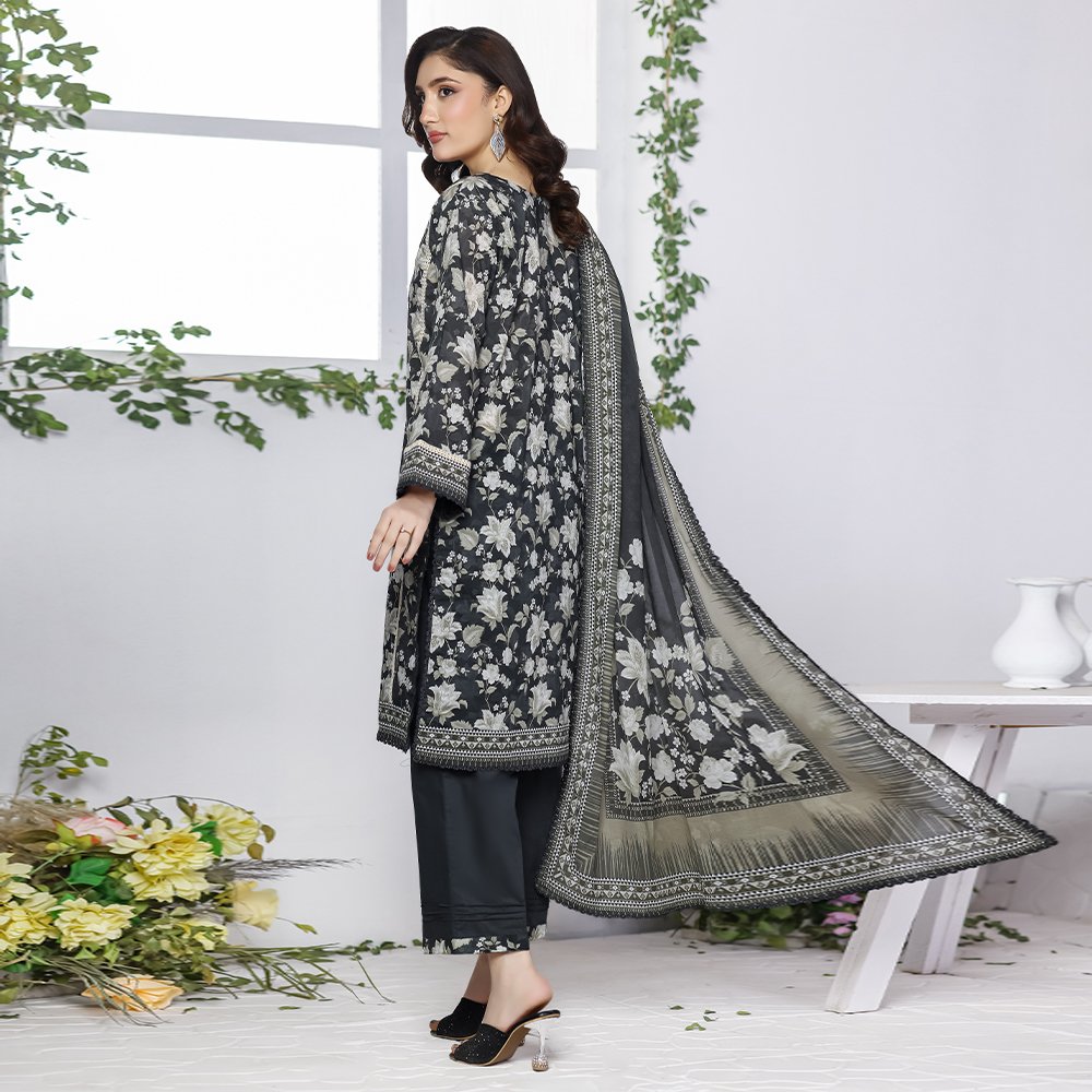 Salina Stitched Digital Printed Lawn Vol-11 Suit 11-6 Summer Ready to Wear Collection - Image 2